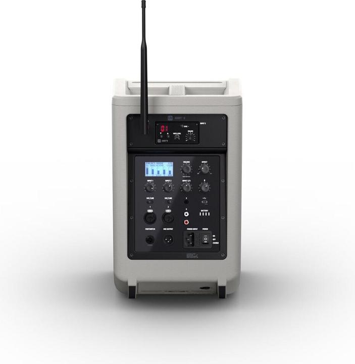 Image du produit LD Systems ANNY® 8 HHD B8 G - Enceinte de sonorisation portable Bluetooth® avec batterie, table de mixage et (Actif)