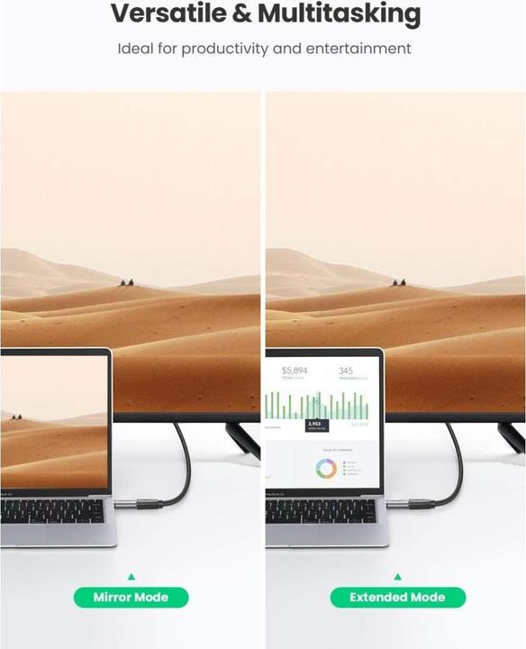 Produktbild Ugreen USB-C zu HDMI Buchse Adapter (USB Typ-C, 3.97 cm)