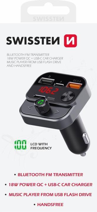 Actual product image Swissten FM transmitter