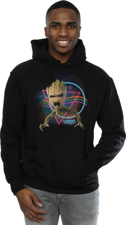 Produktbild Guardians Of The Galaxy Neon Groot Kapuzenpullover (XL)