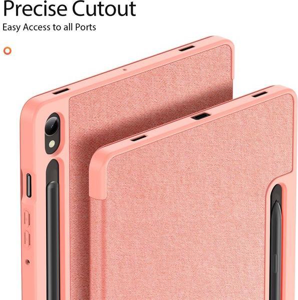 Actual product image Dux Ducis Galaxy Tab S9 - Domo Case pink (Galaxy Tab S9)