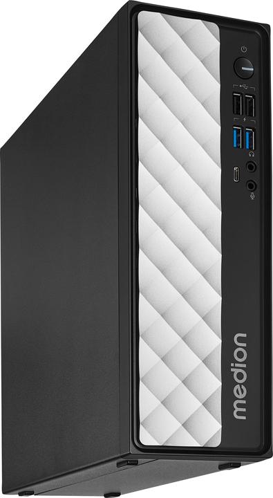 Immagine prodotto Medion AKOYA T80 Intel® Core™ i5 i5-12450H DDR4-SDRAM SSD Windows 11 Home Mini PC Nero (Intel Core i5-12450H, 16 GB, 512 GB)