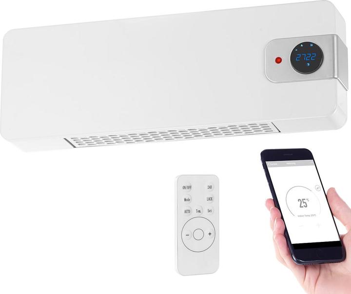 Produktbild Sichler WLAN-Keramik-Wandheizlüfter mit LED-Display (2000 W)