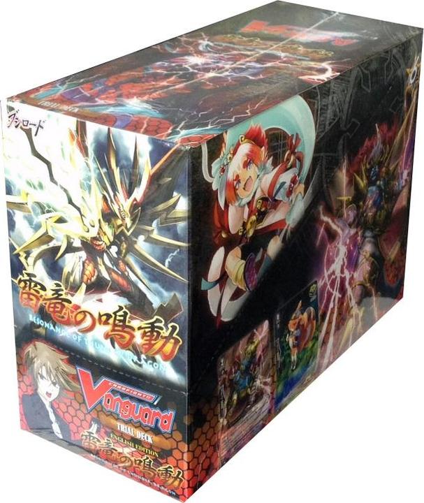 Actual product image Bushiroad Cardfight! Vanguard Trial Deck Display Slash of Silver Wolf (English, Booster display)