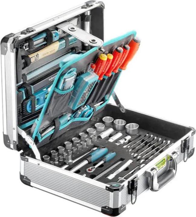 technocraft Alu-Werkzeugkoffer PRO CASE 5 PSG (139 Teile)