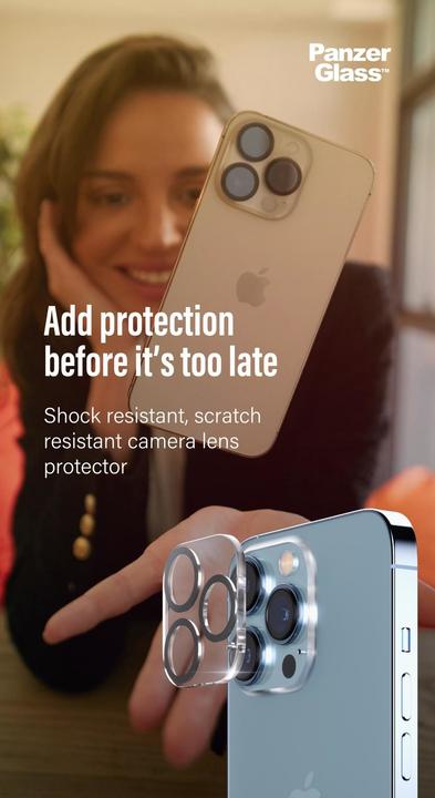 Produktbild PanzerGlass Camera Protector (1 Stück, Apple iPhone 13 mini, Apple iPhone 13)