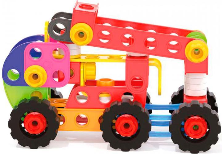 Actual product image Quercetti Tecno Jumbo met Opbergbox, 84dlg.