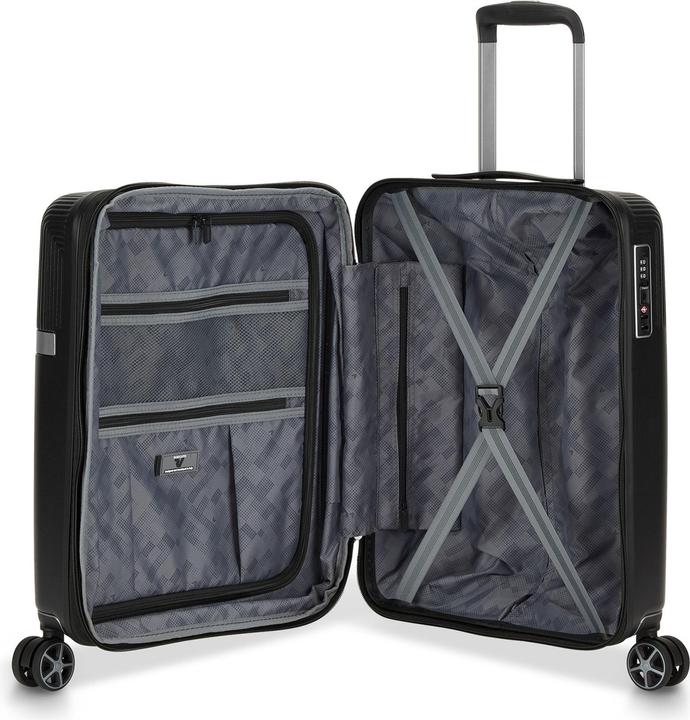 Immagine prodotto Roncato Carrello da cabina Airglam a 4 ruote S 55 cm con ripiegamento elastico (45 l, Bagaglio a mano (fino a 50 litri))