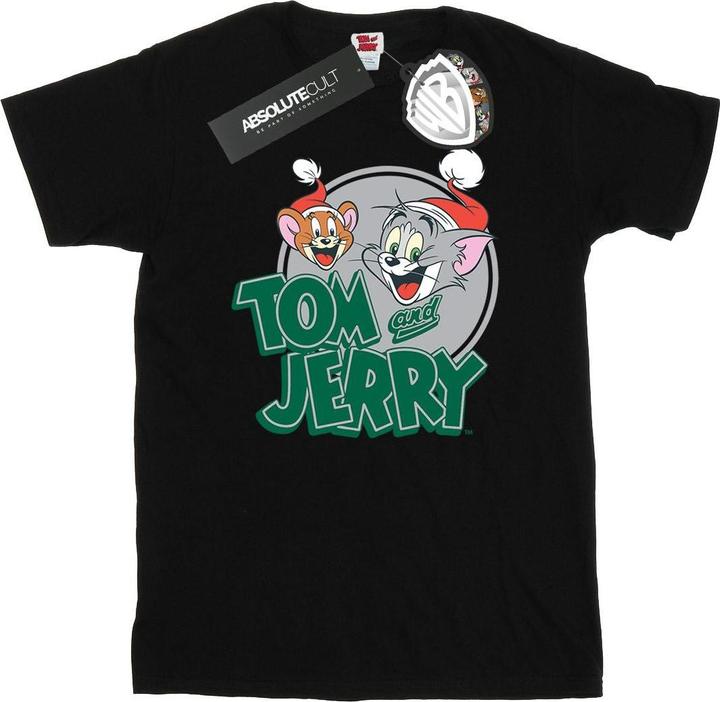 Tom & Jerry Christmas Greetings TShirt (XL)