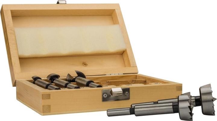 Makita Forstner bit set (15 millimetres, 25 millimetres, 30 millimetres, 35 millimetres, 20 mm)