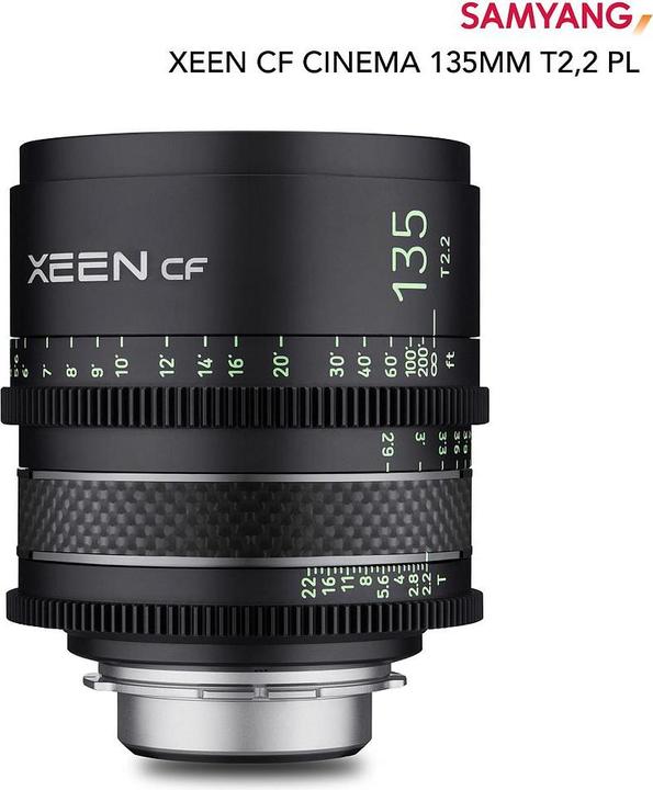 Image du produit Samyang XEEN CF 135mm T2.2 (Sony E, APS-C / DX, Plein format)