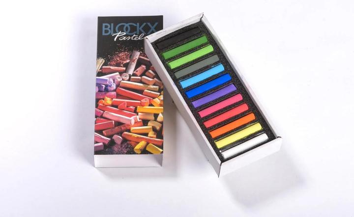 Image du produit BlockX Etui 12 Pastels - Assortis - Blanc tita zinc (12 x)