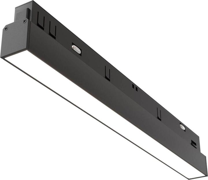 Produktbild Maytoni Basis Magnet-Schinensystem EXILITY 48V LED Stromschienenleuchte 12W dimmbar Schwarz 90Ra