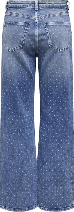 Actual product image Only ONLJUICY Hohe Taille Weiter Beinschnitt Jeans Jeans mit weitem Bein (W30/L32)