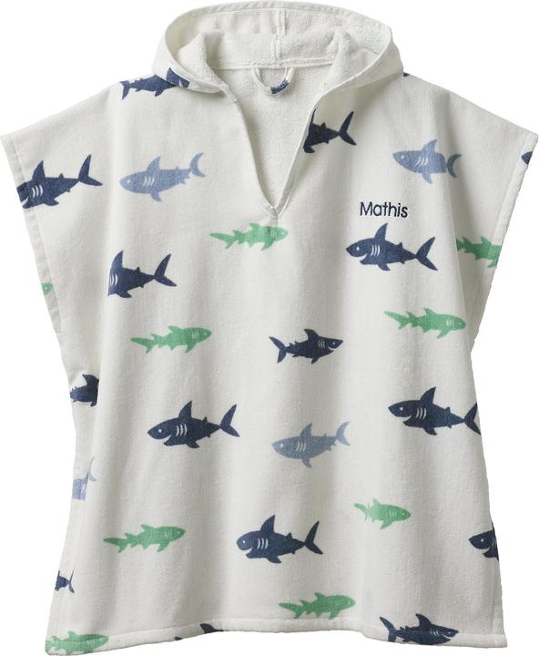 Image du produit Vertbaudet Poncho de bain enfant requin (104, 116)