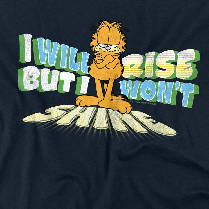 Produktbild Garfield Rise Not Shine TShirt (L)