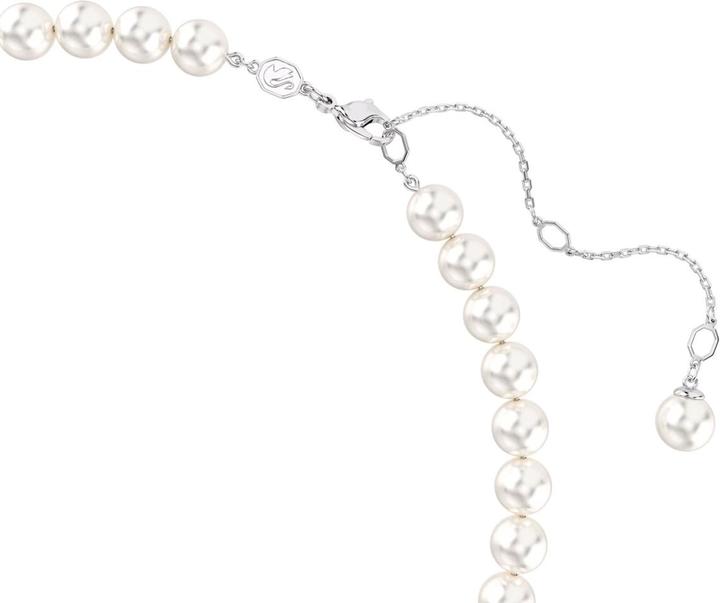 Actual product image Swarovski x Ariana Grande Halskette Kristallperle Herzschliff Herz Weiss Rhodiniert (Swarovski Metal)