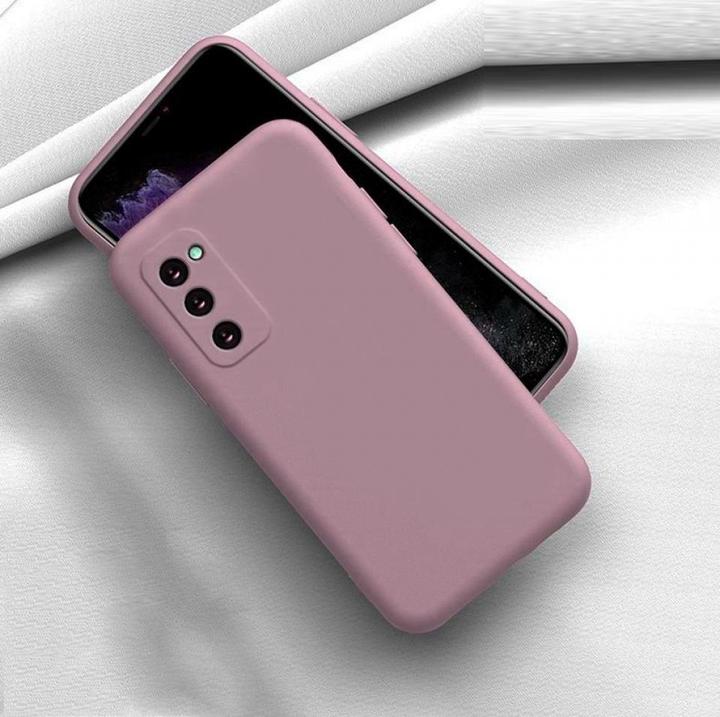 Actual product image Screenguard Samsung Galaxy S20 FE Liquid Silicone Case Cover (Samsung Galaxy S20 FE)