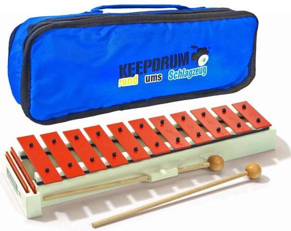 Produktbild Sonor SG Glockenspiel Sopran mit Tasche Blau