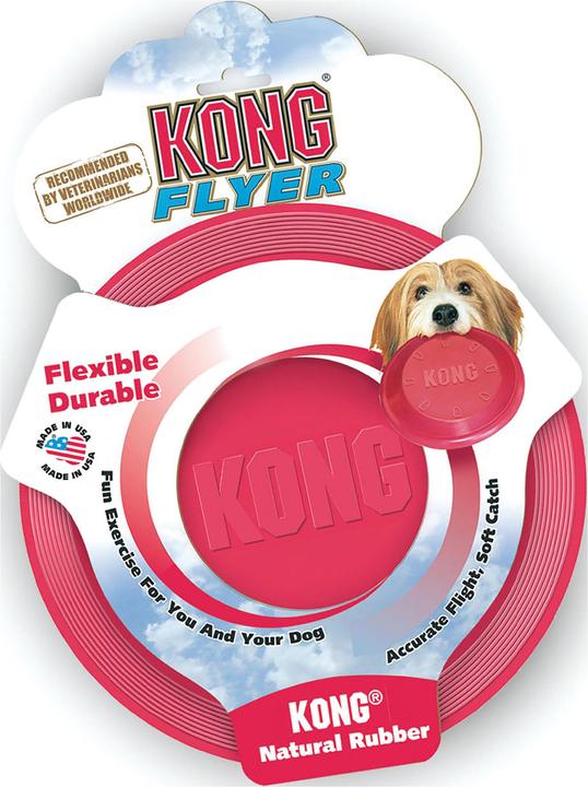 Actual product image KONG flyers (Litter toy dog)