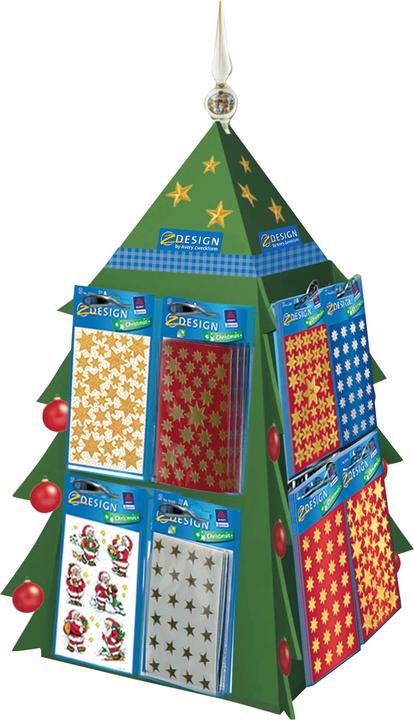 Produktbild Avery Drehsäule, Aufkleber Weihnachtssortiment
