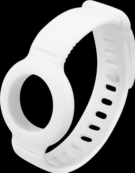 Immagine prodotto Deltaco Bracciale in silicone per Apple AirTag - Bianco