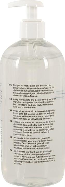 Actual product image Just Glide Toy Lube (500 ml)