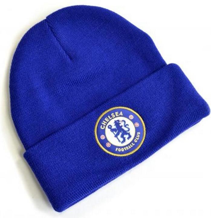 Actual product image Chelsea FC Crest knitted envelope cap (One size)