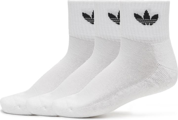 Actual product image adidas Mid 1/4 Crew Socks (3 Pack) (L)