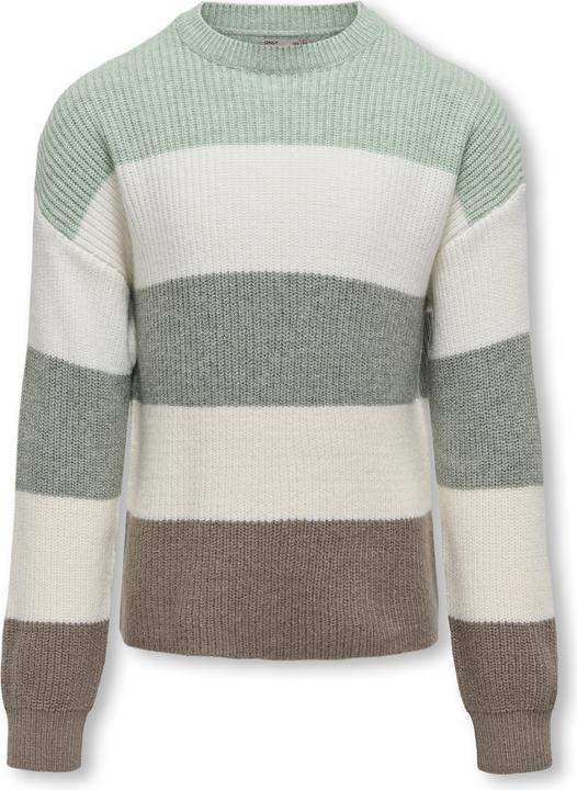 Produktbild Only Gestreifter Strickpullover Strickpullover (122)