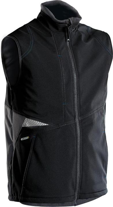 Actual product image Dassy Fusion softshell waistcoat black/anthracite grey size L (L)