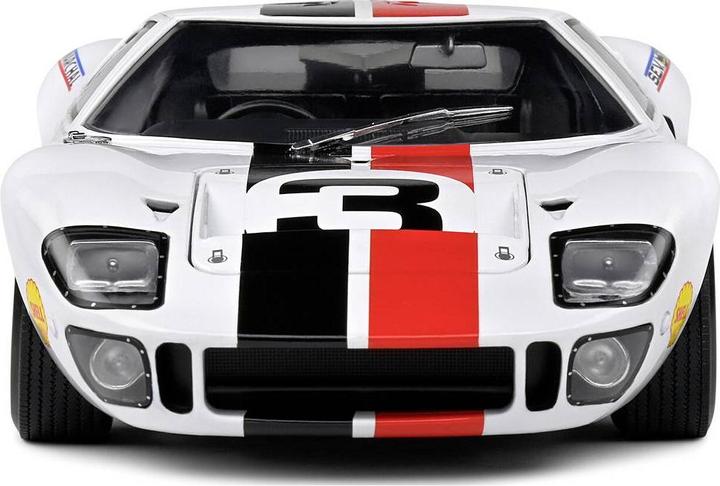 Actual product image Solido 1:18 Ford GT40 MK.1 Eric Dean 2015 white