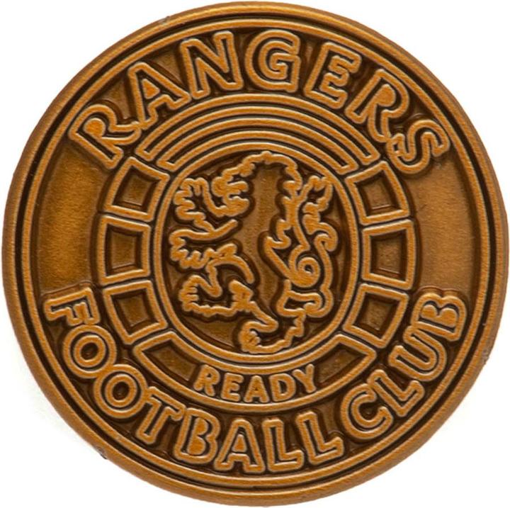 Rangers FC Wappen Abzeichen Metall Legierung