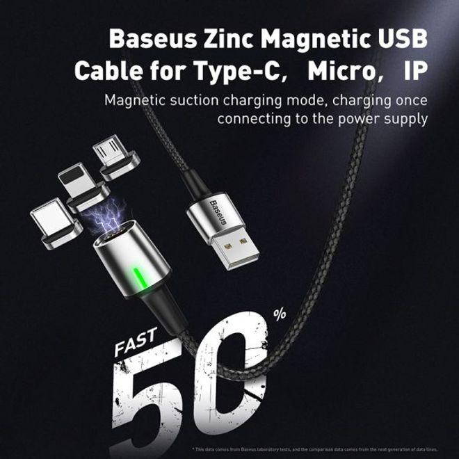 Actual product image Baseus Magnetic Cable (1 m, USB 2.0)