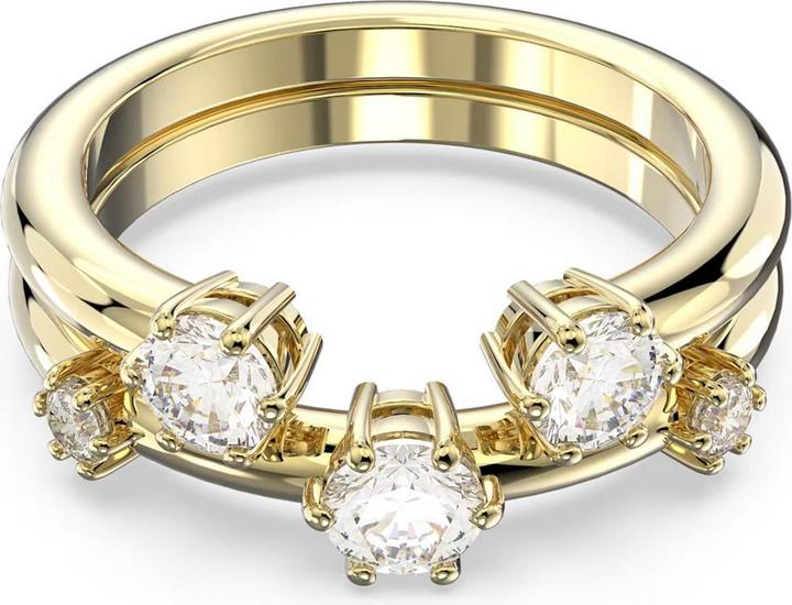 Produktbild Swarovski Constella Ring Set Gold (58)