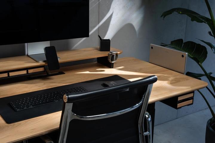 Produktbild Balolo Desk Cockpit Eiche (Massiv) Schreibtisch (160 x 80 cm)