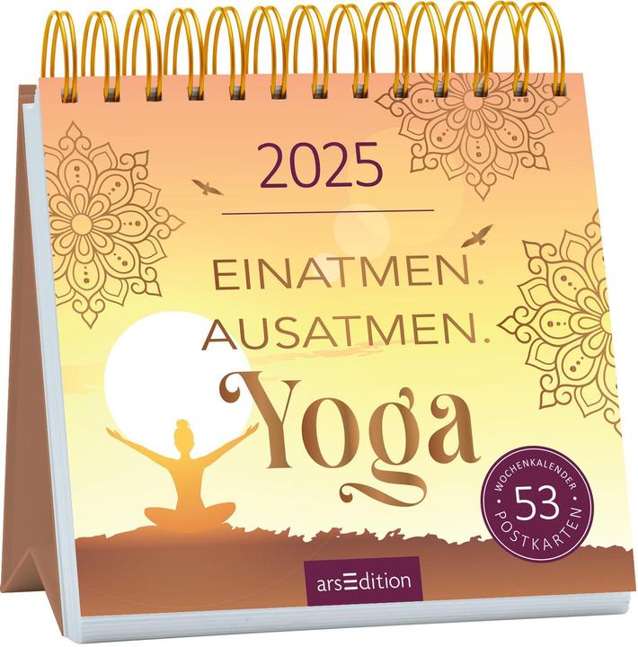 Immagine prodotto Respirazione Yoga Postk.Calendar (17 x 17 cm, Copertina rigida, Tedesco)