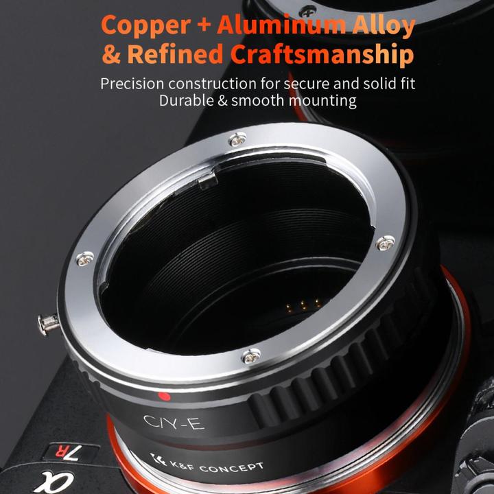 Produktbild K&F Concept High Precision Lens Adapter Mount, C/Y-NEX