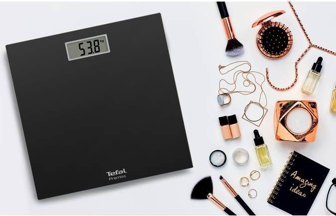 Image du produit Tefal PP140 Square Black Échelle électronique personnelle (150 kg)