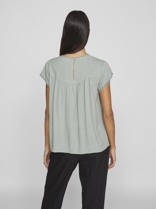 Actual product image Vila Detailed top with short sleeves (38)