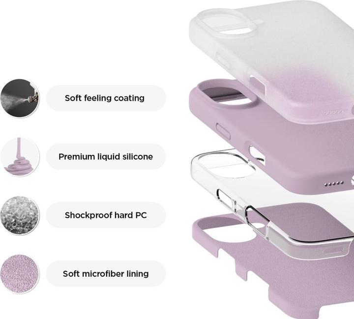 Actual product image Screenguard Liquid Silicone Case (Apple iPhone 16)