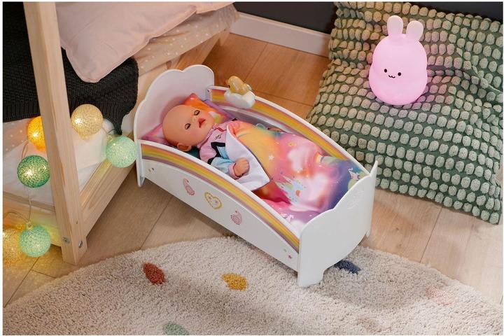 Actual product image Zapf Creation BABY born Regenbogen Bett