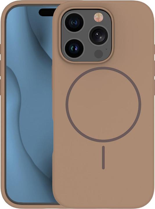 Image du produit OEM Silicone Thin Mag case for iPhone 12 / 12 Pro 6,1" brown (Apple iPhone 12)