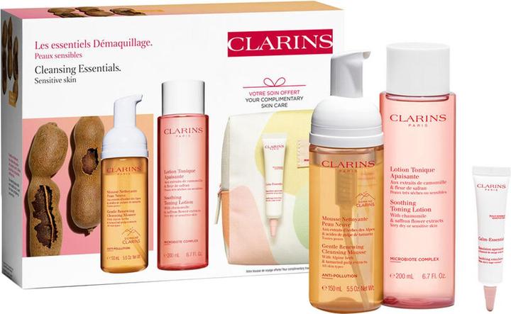 Actual product image Clarins Value Pack Premier Cleanser Sensitive (Cleaning cloths, 200 ml)