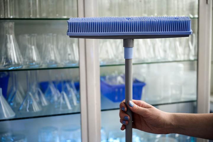 Actual product image York Rubber broom with telescopic handle Bacteria Stop (1 pcs.)
