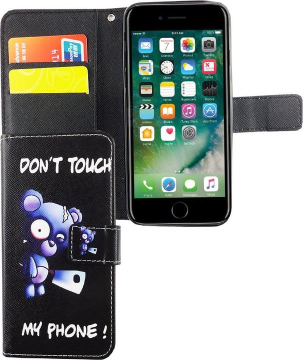 Produktbild König Design Schutz Handy Hülle für Apple iPhone 6 / 6s Case Cover Tasche Wallet Etui Bumper (Apple iPhone 6)