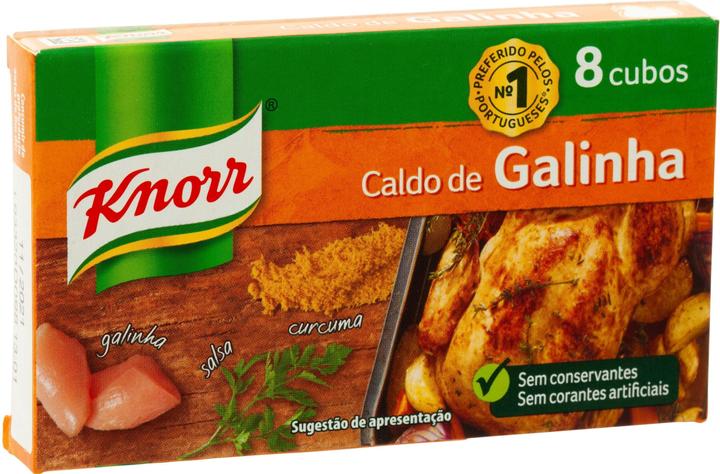 Image du produit Knorr Bouillon de poulet 8 cubes (8 ml)
