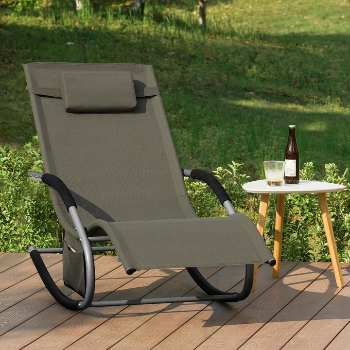 Actual product image SoBuy Garden lounger (150 cm)