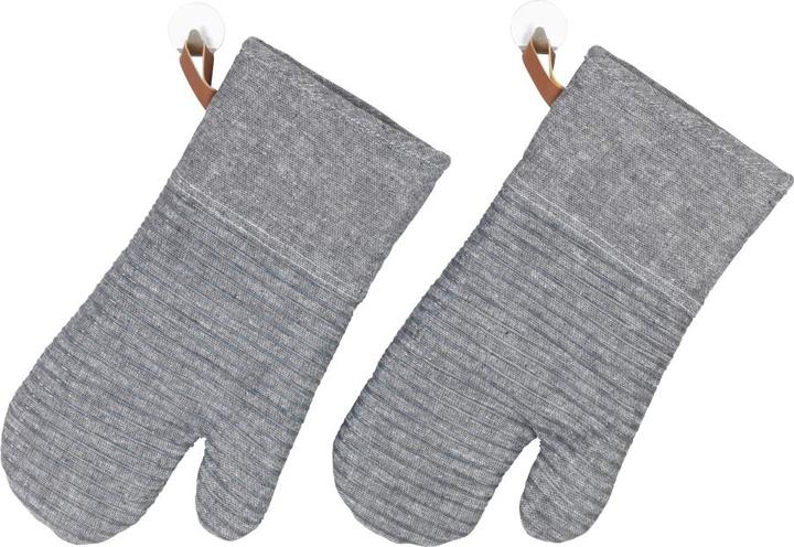 Produktbild Wenko Küchenhandschuh Ada Stripes (Silikon, Baumwolle, Polyester, Viskose)