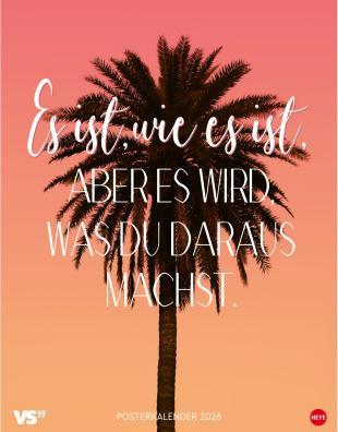 Produktbild Visual Statements Posterkalender 2026 (34 x 44 cm, Harter Einband, Deutsch)